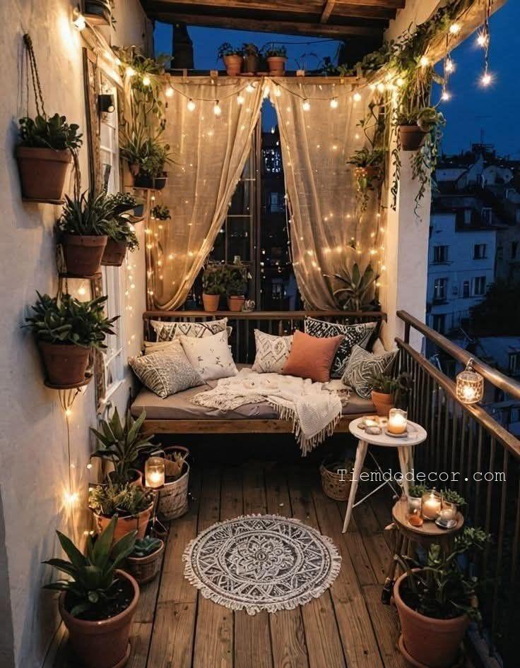 tự decor ban công