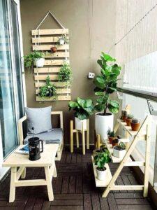 tự decor ban công