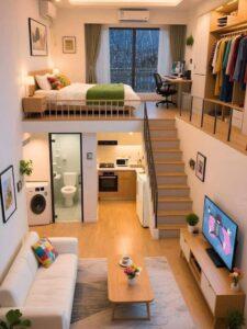 tự decor nhà trọ