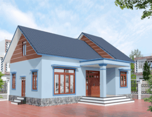 màu sơn nhà mệnh Mộc
