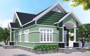 màu sơn nhà mệnh Mộc