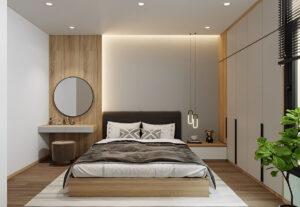 Phối màu nội thất phòng ngủ hiện đại