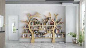 decor kệ sách độc lạ