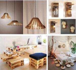decor nhà bằng đồ tái chế