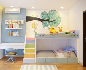 decor phòng ngủ bé gái