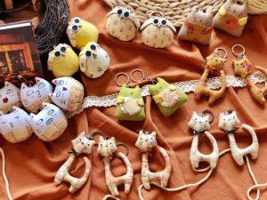 đồ decor handmade từ vải