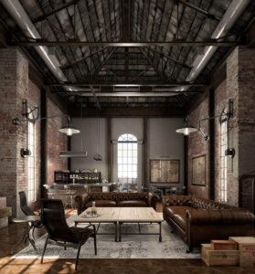 đồ decor phong cách Industrial