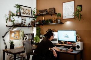 đồ trang trí phòng làm việc cá nhân