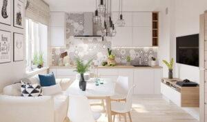 màu nội thất hợp mệnh Kim