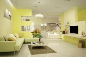 màu nội thất hợp mệnh Thổ
