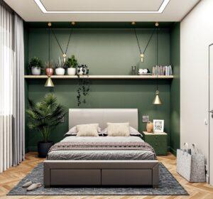 màu phòng ngủ mệnh Hỏa