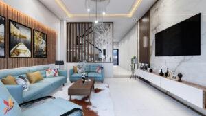 màu sắc nâng tầm không gian