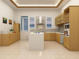 màu sắc nhà bếp phong thủy