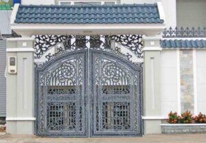 màu sơn cổng nhà phong thủy