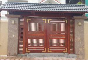 màu sơn cổng nhà phong thủy