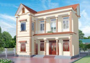 màu sơn nhà mệnh Hỏa
