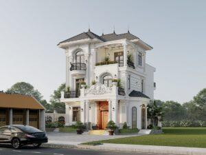 phối màu nhà mệnh Kim