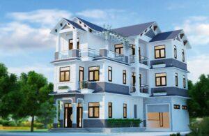 phối màu nhà theo mệnh Thủy