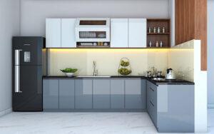 phối màu nội thất bếp