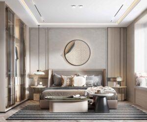 phối màu nội thất tông ấm