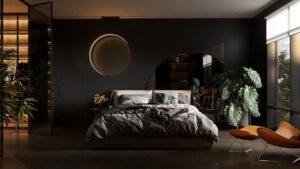 phụ kiện decor nhà tối màu