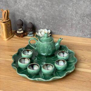 vật dụng decor chất liệu gốm sứ
