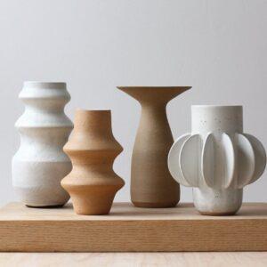 vật dụng decor chất liệu gốm sứ