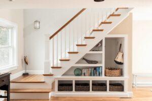 vật dụng decor để gầm cầu thang