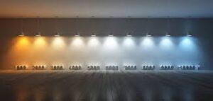 ánh sáng LED trong nội thất
