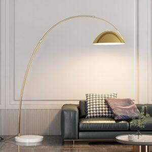 ánh sáng vàng nhẹ decor phòng khách