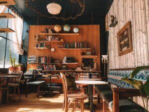 bàn cafe nhỏ decor