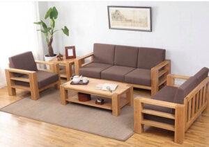 bàn ghế phòng khách đơn giản