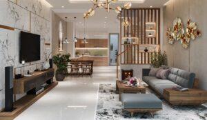 bàn phụ decor phòng khách