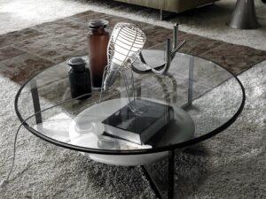 bàn sofa mặt kính