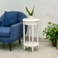bàn tròn nhỏ decor