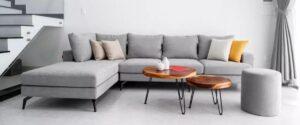 bộ sofa màu xám