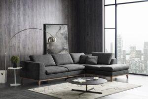 bộ sofa màu xám