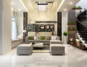 bố trí nội thất phòng khách