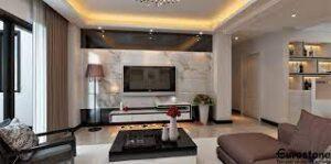 chất liệu đá trong decor