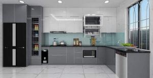 decor khu vực bồn rửa chén