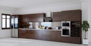 decor phòng bếp biệt thự