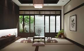 decor phòng khách kiểu Nhật