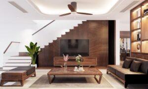 decor phòng khách nhà phố