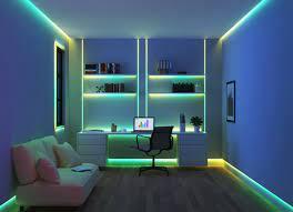 đèn led dây phòng khách