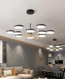 đèn thả trần trang trí phòng khách