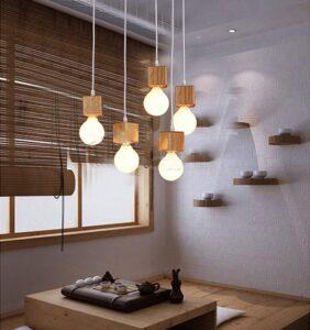 đèn thả trần trang trí phòng khách