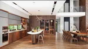 đèn trang trí trần thạch cao bếp