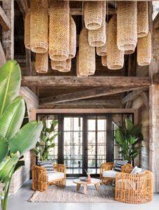 đồ decor tre mây