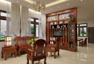 đồ gỗ thủ công decor phòng khách