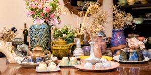 đồ gốm decor phòng khách